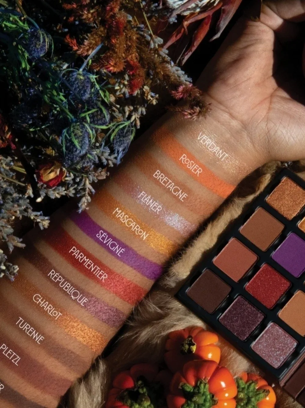 Viseart Le Marais Eyeshadow Palette - Warm Brown & Gold Shades